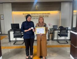 Pelayanan Legalisasi Dokumen Pendidikan, Kanwil Kemenkum Babel Berikan Kepastian Hukum Lintas Negara