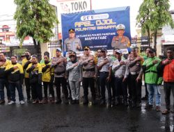 Apel Ojol Kamtibmas, Kapolres Parepare : Ojek Online Ujung Tombak Tertib Berlalu Lintas