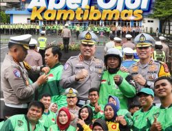 Apel Ojol Kamtibmas Digelar, Ditlantas Sulsel Dorong Budaya Tertib Lalu Lintas