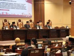Kemenkum Sumsel Hadiri Rapat Paripurna DPRD, Bahas Raperda Sumsel Energi Gemilang dan Hasil Reses