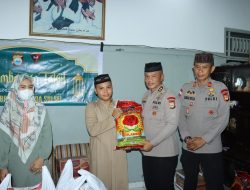 Ramadan Berbagi, Sat Brimob Polda Sulsel Berbagi Keceriaan di Panti Asuhan An Nur