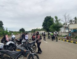 Polisi Bubarkan Balapan Liar, 7 Motor dengan Knalpot Brong Diamankan