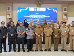 Kanwil Kemenkum Babel Koordinasi dengan Pemda Kabupaten Bangka dalam Rangka Fasilitasi Pembentukan Produk Hukum Daerah