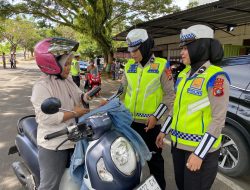 Polda Sulbar Gelar Operasi Keselamatan di Jalur Dua Pasokkorang