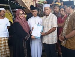 Wabup Puspawati dan Sekda Lutim Sambangi Rumah Duka H. Janong Bin Badang di Desa Baruga