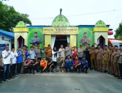 Ibas–Puspa Tinjau Pos Mudik Lutim, Pastikan Arus Lebaran Aman dan Lancar