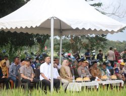 Dukung Ketahanan Pangan, Waka Polres Parepare Hadiri Pesta Panen di Wattang Bacukiki