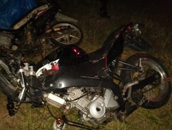 Laka Tunggal di Matakali, Pengendara Vixion Alami Patah Tangan