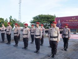Ungkap 15 Kasus Curanmor, Kapolresta dan 11 Personel Polresta Mamuju Digajar Penghargaan Kapolda Sulbar