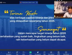 Kanwil Kemenkum Babel Gelar Rapat Analisa dan Evaluasi Kinerja Kementerian Hukum B02 Tahun 2026