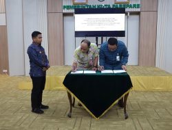 BPJS Ketenagakerjaan Parepare dan Dinkes Teken Kerja Sama Perlindungan Kader Posyandu