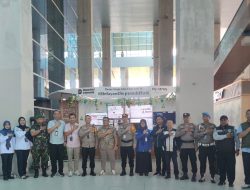 Puluhan Ribu Pemudik Padati Bandara Sultan Hasanuddin, Kapolres Maros Pastikan Pengamanan Maksimal