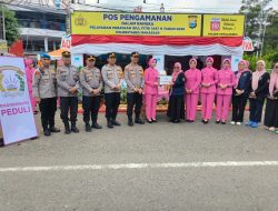 Pastikan Mudik Aman, Kapolrestabes Makassar Kunjungi Posko Pengamanan di Tamalanrea