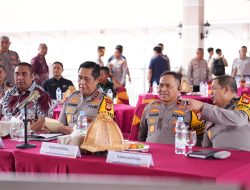 Pantau Keamanan Pasca Lebaran, Kapolres Maros Dampingi Kapolda Sulsel dan Forkopimda Ikuti Zoom Meeting Kapolri dari Grand Waterboom