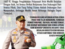 Pasca Operasi Ketupat 2026, Polres Parepare Gelar KRYD Kawal Arus Balik Lebaran