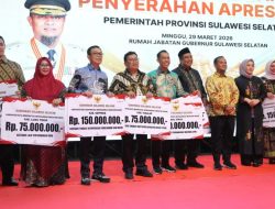 Luwu Timur Borong Tiga Penghargaan Bergengsi dari Pemprov Sulsel