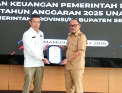 Pemprov Sulbar Serahkan LKPD 2025 ke BPK
