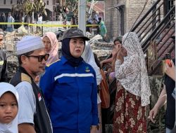 Kadinsos P3A-PMD Sulbar Dampingi Korban Kebakaran Galung Tulu