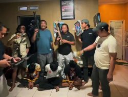 Resmob Polres Parepare Bekuk Tiga Pemuda Terduga Pelaku Pencurian Puluhan Senjata Mainan