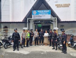 Pengamanan Ibadah Minggu Paskah, Polres Parepare Berikan Rasa Aman Dalam Menjalankan Ibadah