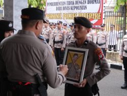 Upacara PTDH in Absentia, 1 personil Polres Parepare Diberhentikan Tidak Hormat