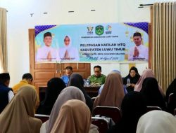Sekda Resmi Lepas Kafilah Lutim, Optimis Tampil Maksimal di MTQ Sulsel Maros