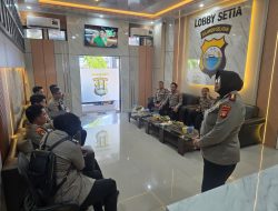 Samapta Polres Parepare Terima Tim Supervisi DitPamObvit Polda Sulsel, Tinjau Lokasi Obyek Vital