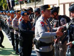 Kapolda Sulsel Lepas Puluhan Personel Brimob ke Operasi Amole 2026 di Papua Tengah