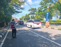 Patroli Dialogis Samapta Polres Parepare, Pelihara Situasi Kondusif di Akhir Pekan