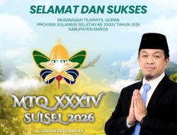 Tenaga Ahli Kemenag RI Bunyamin Yafid Apresiasi MTQ Sulsel di Maros