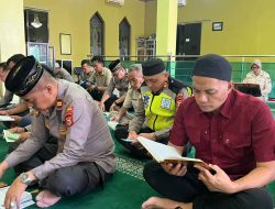 Bina Mental Spiritual, Personel Polres Parepare Kembali Lakukan Yasinan Bersama