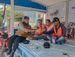 Sosialisasi Layanan Aduan Call Center 110, Bhabinkamtibmas Sasar Pemukiman Warga