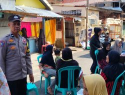 Bhabinkamtibmas Polsek KPN Dampingi Pemeriksaan Kesehatan Gratis Bagi Lansia dan Balita di Kampung Pisang