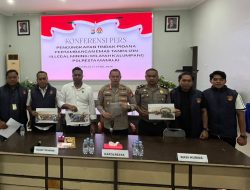 Polresta Mamuju Bongkar 3 Titik Tambang Emas Ilegal, 3 Excavator Disita