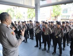 Pembinaan Generasi Penerus, Kapolres Parepare Berikan Pencerahan Institusi Kepada Siswa Latja SPN Batua