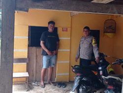 Bhabinkamtibmas Polsek Bacukiki Dekatkan Layanan Call Center 110 Bagi Warga Lemoe