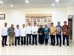 Perkuat Sinergi Publikasi, PWI Sulsel Audiensi Bersama BPJS Ketenagakerjaan Kanwil Sulawesi Maluku