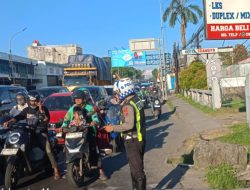 Sat Lantas Polres Maros Laksanakan Pengaturan Pagi, Beri Rasa Aman kepada Masyarakat