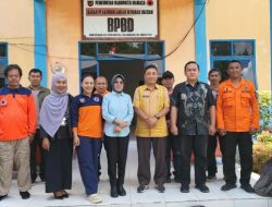 BPBD Sulbar Koordinasi dengan BPBD Mamasa Evaluasi Kesiapsiagaan Bencana