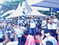 Ribuan Warga Meriahkan Jalan Santai Bahagia, Bupati Jeneponto Pimpin Semarak Hari Jadi ke-163