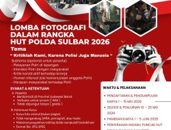 Polda Sulbar Gelar Lomba Fotografi Total Hadiah Jutaan Rupiah