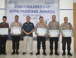 Polres Parepare Raih Penghargaan IKPA Sempurna di Ajang Stakeholders Day: KPPN Parepare Awards