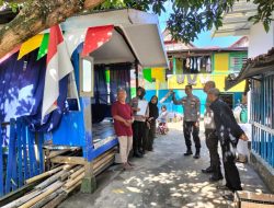 Perkuat Pam Swakarsa, Kasat Binmas Polres Parepare Lakukan Kunjungan Sambang Poskamling