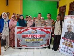 Jumat Curhat Polsek KPN, Sosialisasikan Layanan Call Center 110