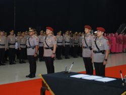 Kapolda Sulsel Pimpin Pelantikan Wakapolda dan Dirreskrimum serta Sertijab Dirreskrimsus, Tekankan Dukungan dan Soliditas Jajaran