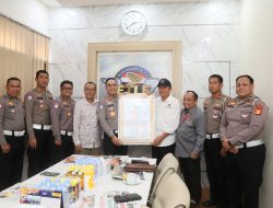 Perkuat Sinergi, PWI Sulsel Sambangi Ditlantas Polda Sulsel