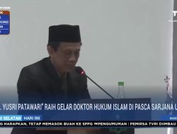 Ketua Pengadilan Agama Maros Raih Gelar Doktor Hukum Islam Cum Laude di UIN Alauddin Makassar