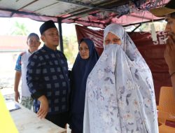Datangi Lokasi Kebakaran Maliwowo, Bupati Irwan Minta Rehabilitasi Rumah Korban Dipercepat