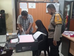 Bhabinkamtibmas Dampingi Warga Laporkan Dugaan Pengancaman ke Polres Parepare