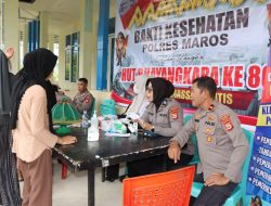 Sambut Hari Bhayangkara ke-80, Sidokkes Polres Maros Hadirkan Pelayanan Kesehatan Gratis untuk Warga Pedesaan